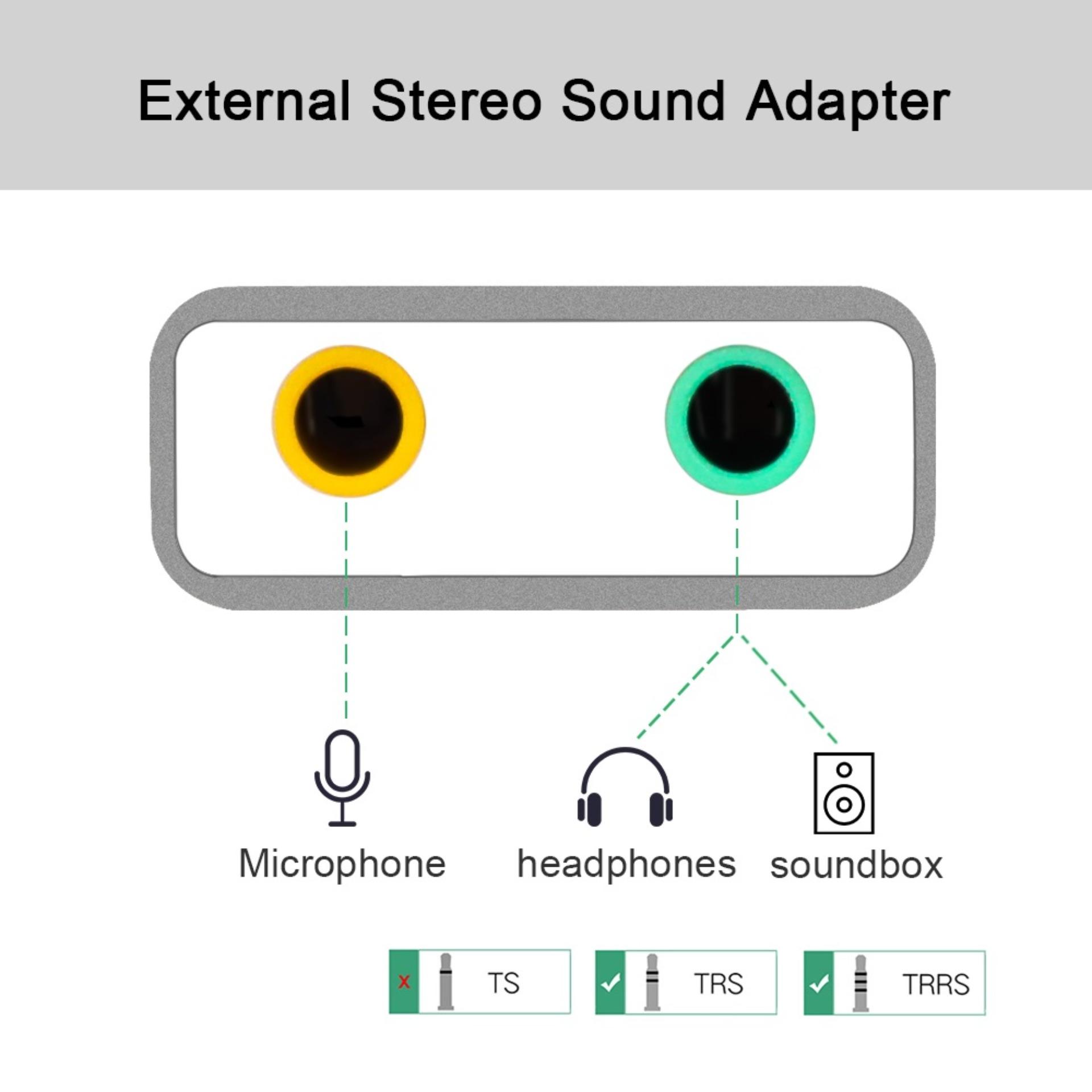 Usb sound card 7.1CH - Usb sound card 7.1 âm thanh 3D ( Dây )