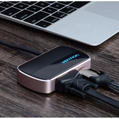 Giá bán USB Type C to HDMI – VGA – USB 3.0 Vention CGCBB  