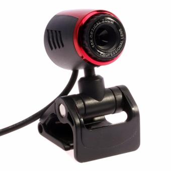 Webcam HD CS9 1024*768 tích hợp micro (Đen phối đỏ)  