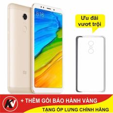 Bảng Giá Xiaomi Redmi 5 Plus 32GB Ram 3GB Kim Nhung (Hồng) – Hàng nhập khẩu + Ốp lưng silicon + Gói bảo hành vàng  