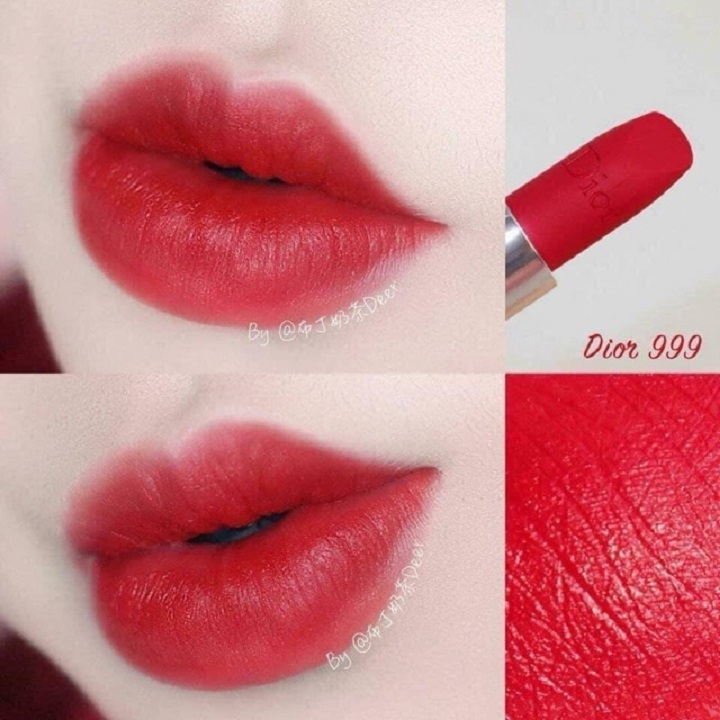 Son Dior 999 Velvet đỏ tươi chính hãng Mới 2021  PN100010