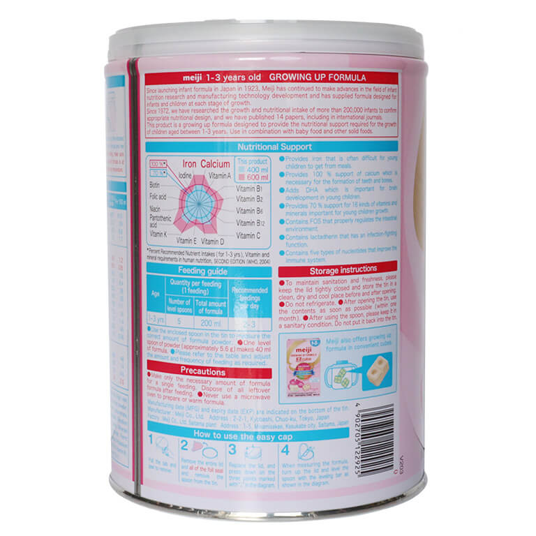 Sữa Meiji số 9 mẫu mới