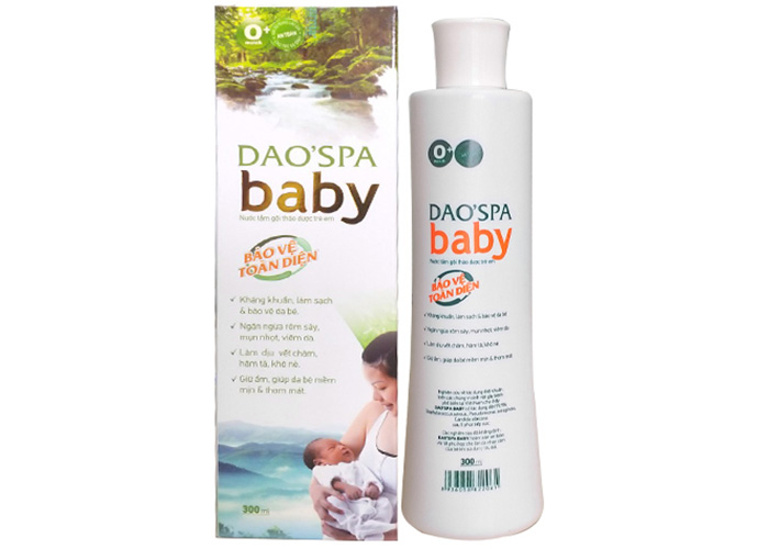 Nước tắm gội thảo dược cho bé Daospa Baby - Dung tích 300ml:5097