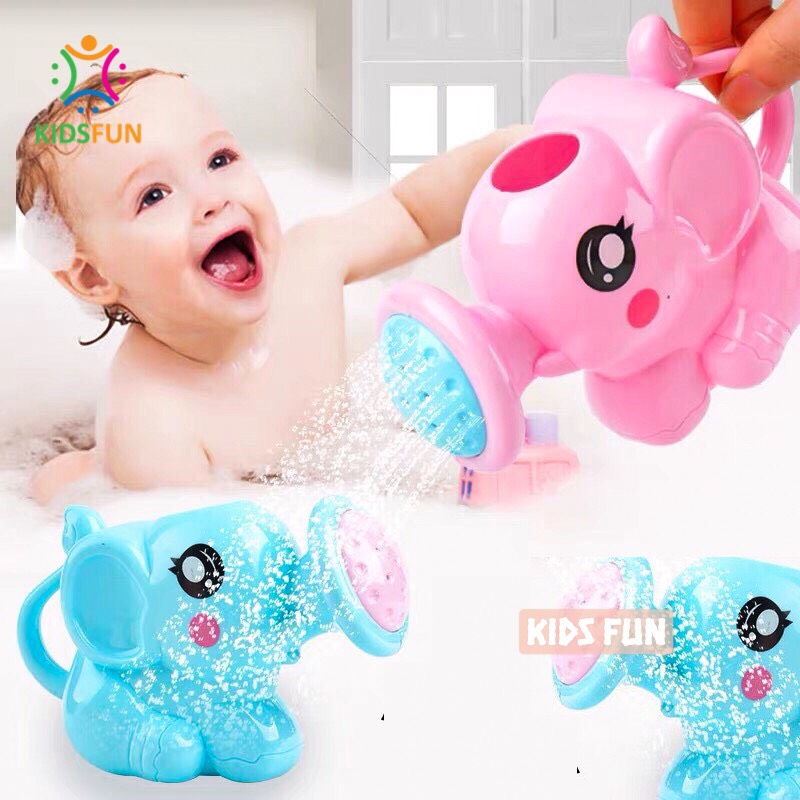 Đồ chơi mùa hè, đồ chơi bồn tắm cho trẻ em từ 1 tuổi trở lên, đồ chơi nhà tắm rót nước hình con voi ngộ nghĩnh nhựa ABS cao cấp 1