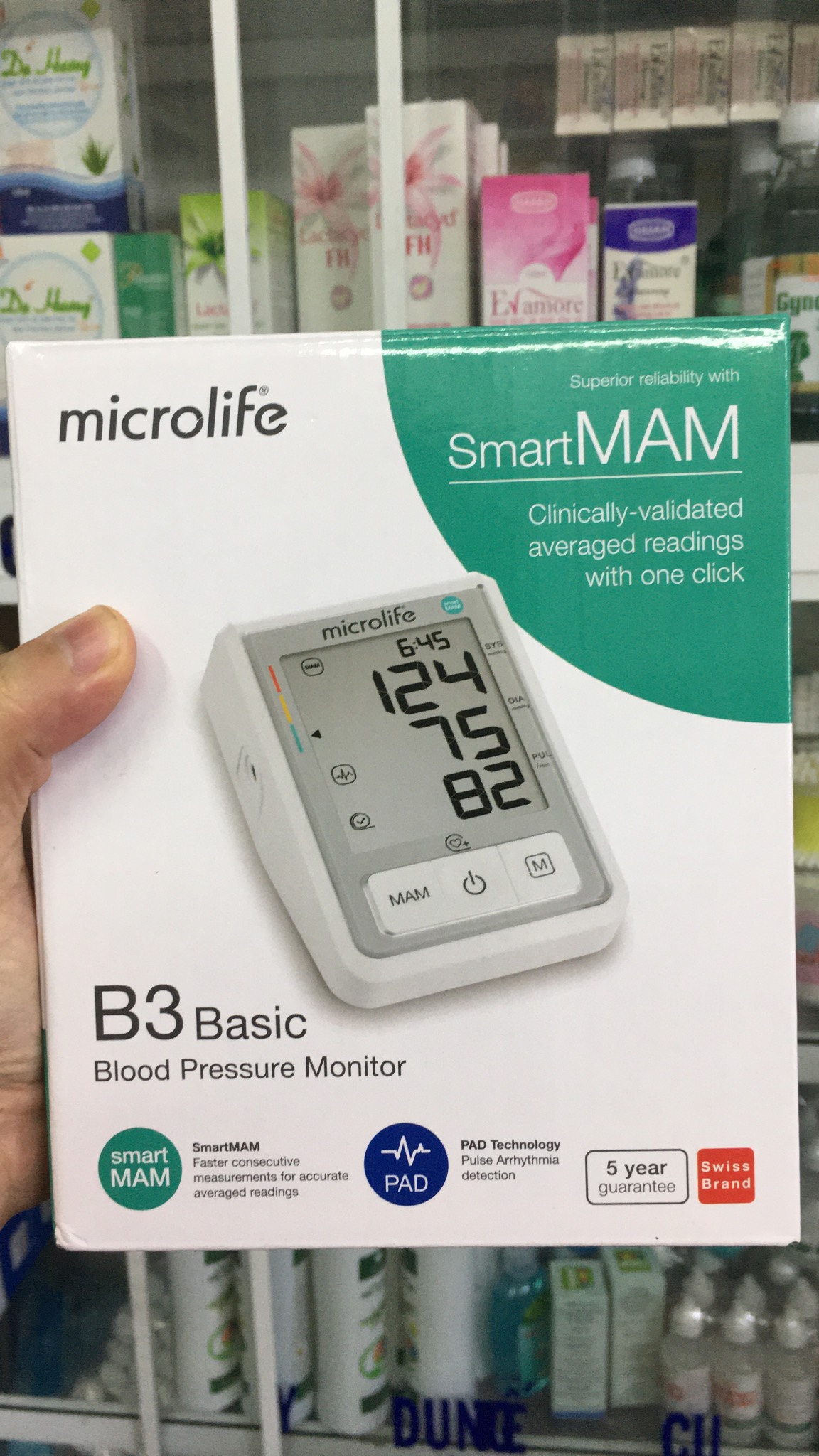 Máy đo huyết áp Microlife B3 Basic