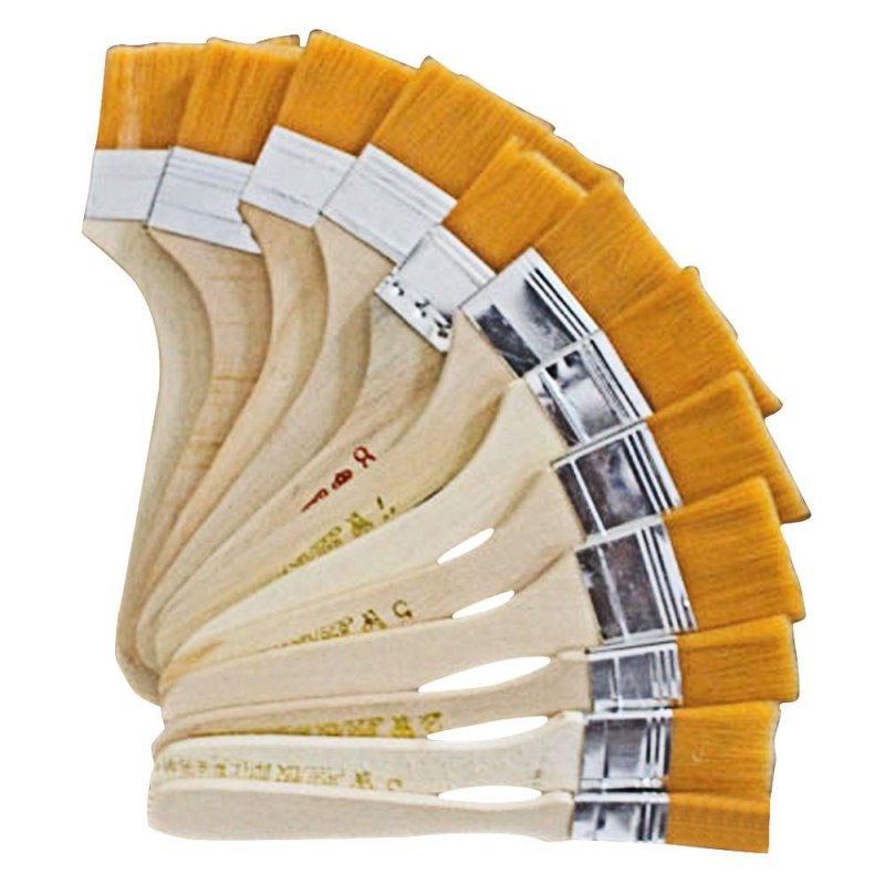 Mua 12 Different Size Brushes Set Wooden Handle Nylon Hair Brush Head
Brushes Kit for Oil Painting Artist Drawing Brush Glue Cleaning
Dust Wall Furniture Paint - intl