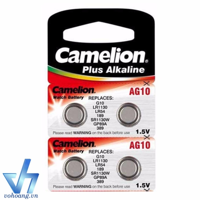 Bảng giá Mua 4 pin Camelion Alkaline AG10 - Pin gắn máy tính, đồng hồ, đồ chơi, ...
