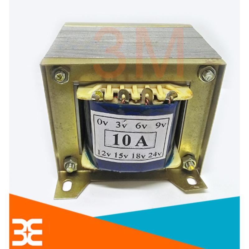 Bảng giá Biến áp nhiều đầu ra 3V 6V 9V 12V 15V 18V 24V 10A 100% Dây đồng