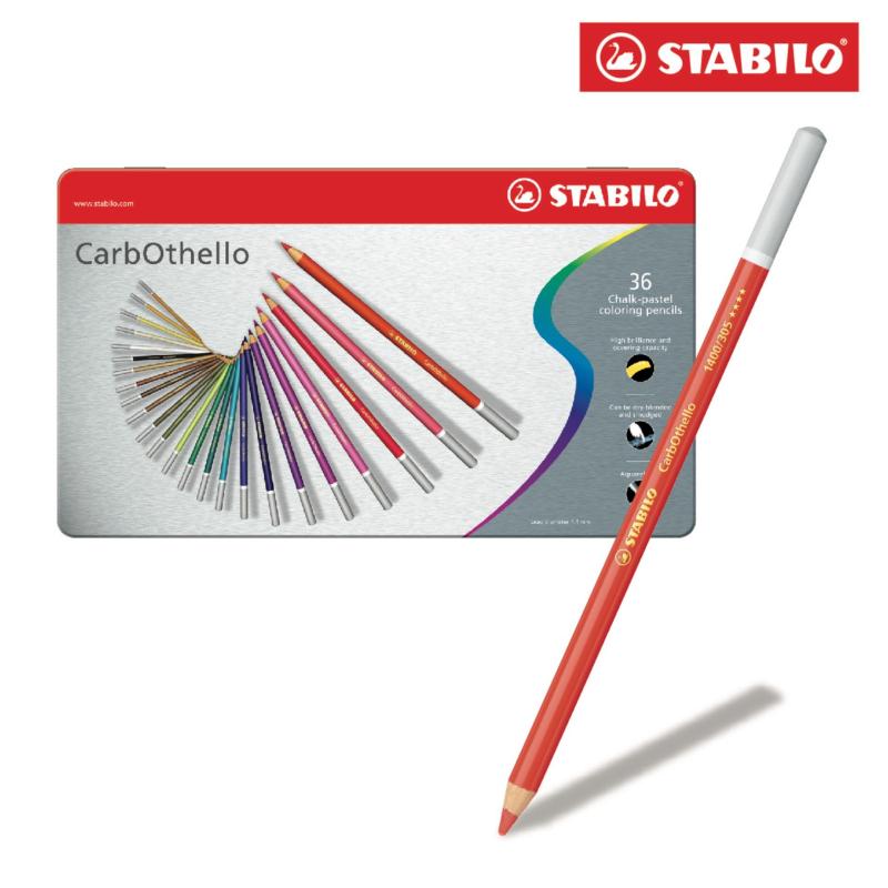 Mua Bộ 5 hộp thiếc bút chì màu STABILO Carbothello (loại 36 cây)