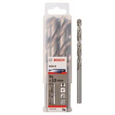 Bộ 5 mũi khoan sắt HSS-G 13.0 mm