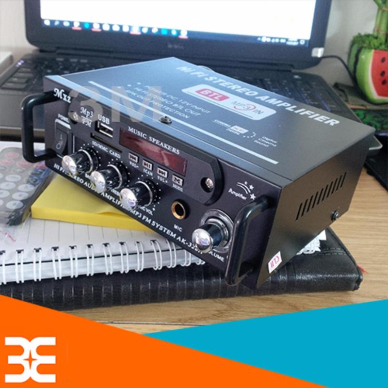 Bảng giá Bộ Amply Khuếch đại âm thanh Mini tại gia 180W+180W có Hifi, có hát karaoke, có điều khiển