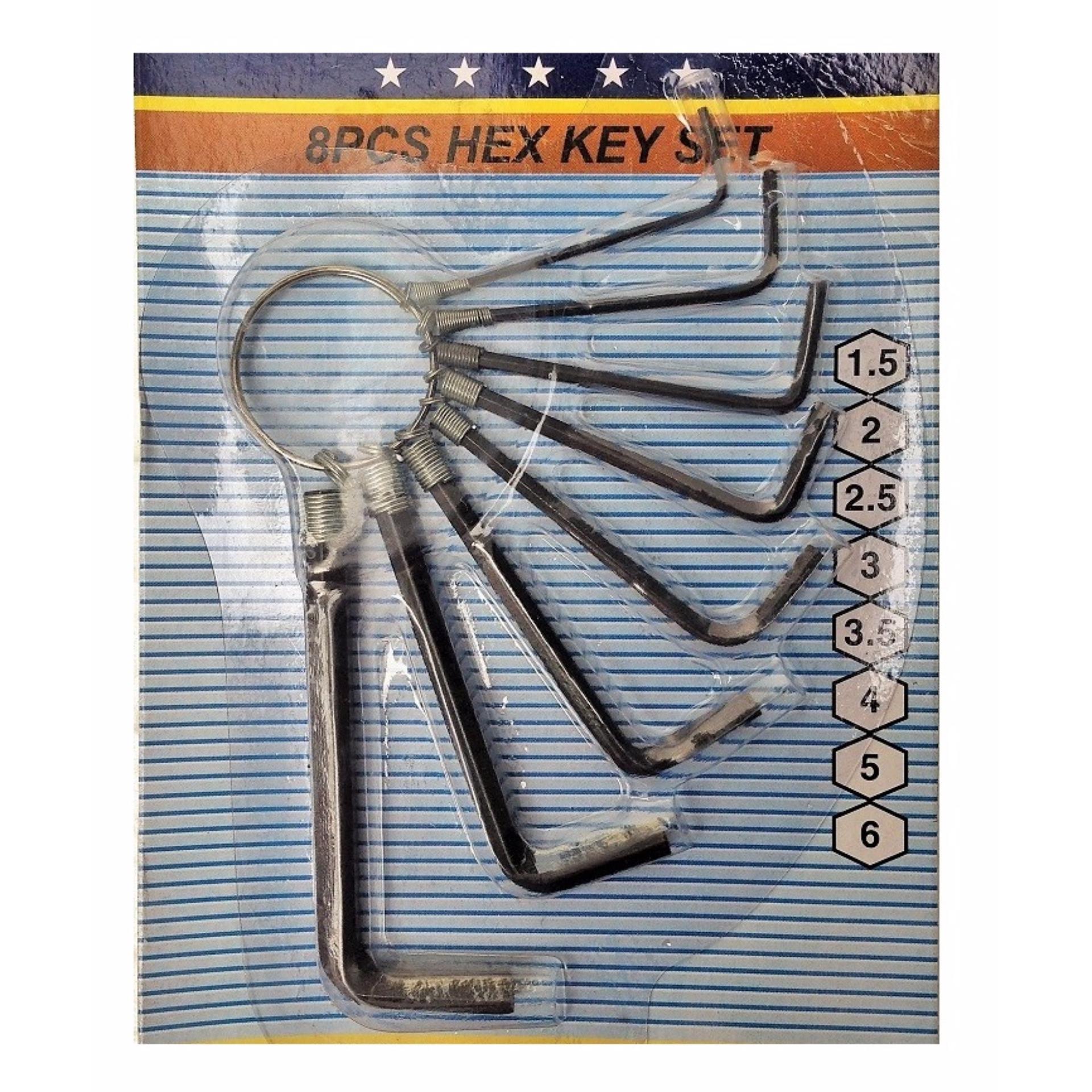 Bộ Khóa Mở Ốc Vít Lục Giác Đa Năng 8 Cây