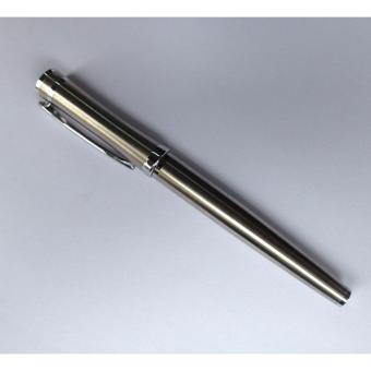 Bút ký viết mực gel 0.7mm thân kim loại ánh thép BP-3035  