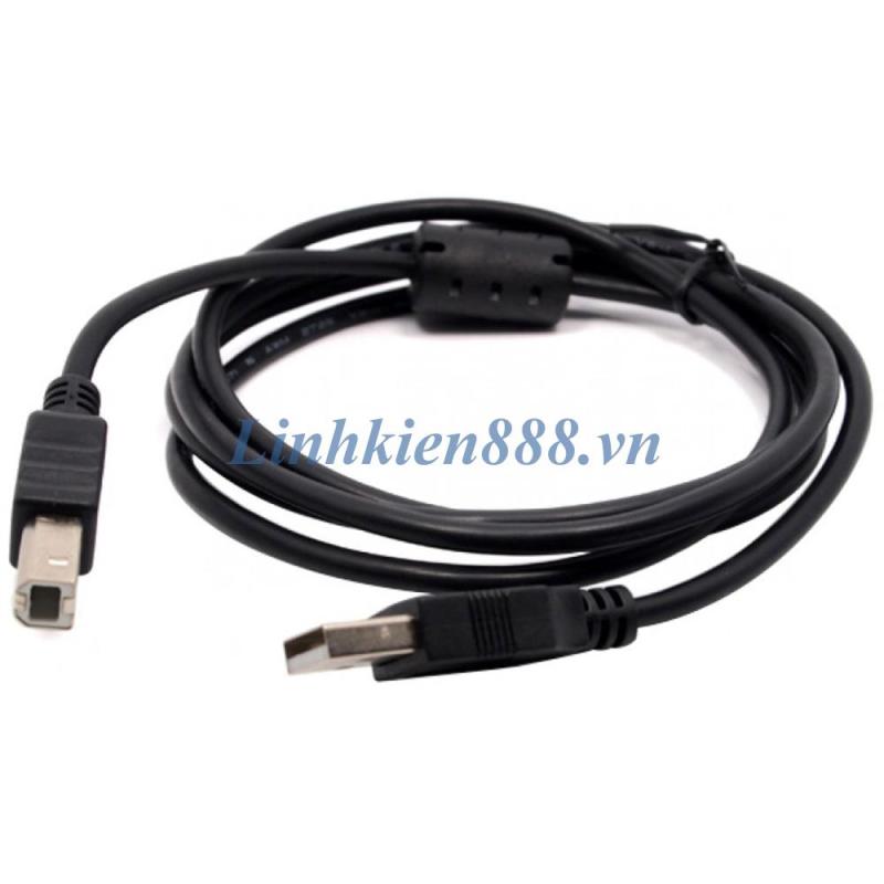 Bảng giá Cáp USB kiểu A sang USB kiểu B màu đen dài 3m kết nối máy in