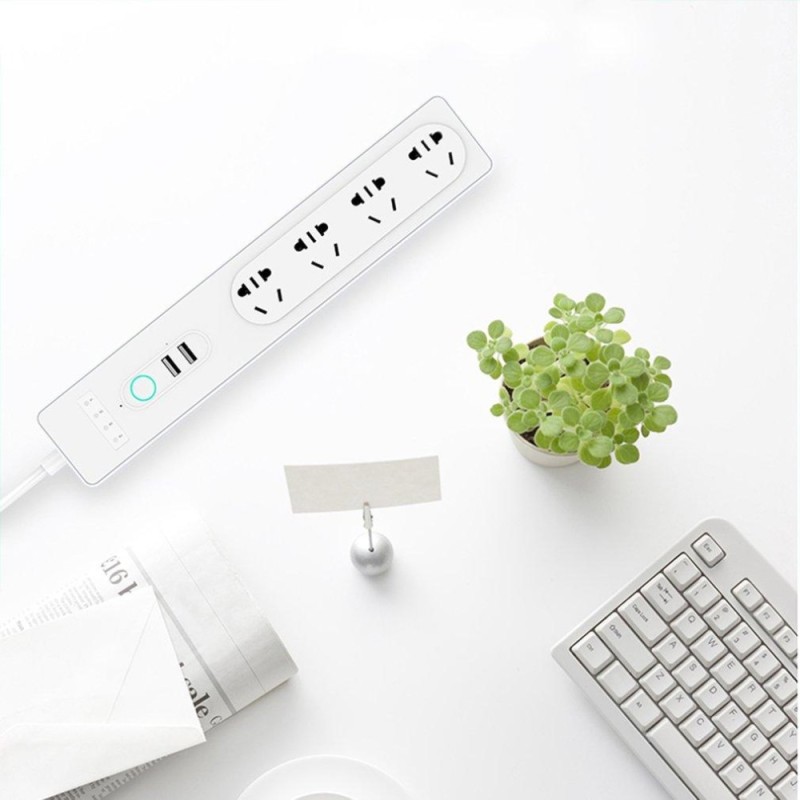 CHEER Wifi Smart APP Remote Separate Control Socket AU Voice Control Timing Switch white - intl