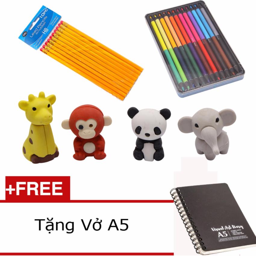 Hình ảnh COMBO Bộ Dụng Cụ Đi Học UBL