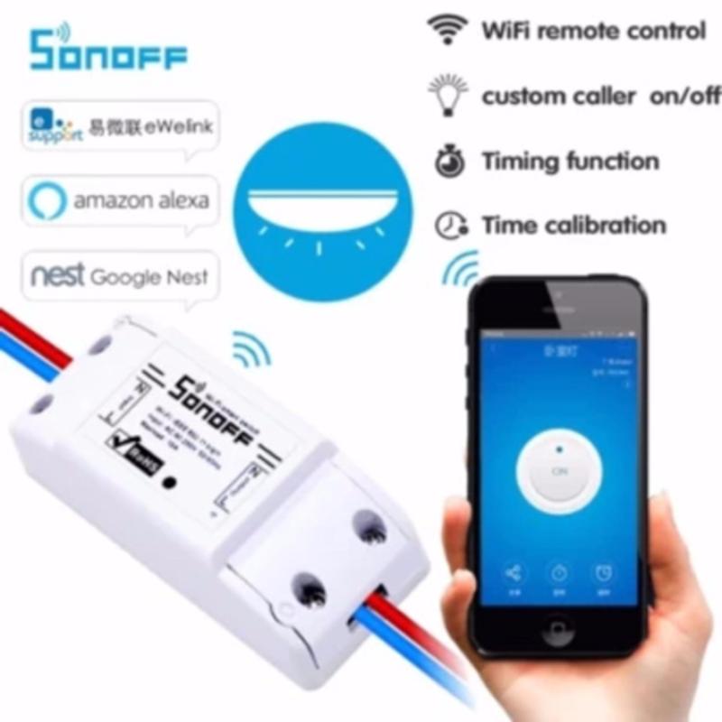 Công tắc điều khiển qua mạng wifi Sonoff basic cho nhà thông minh smart home