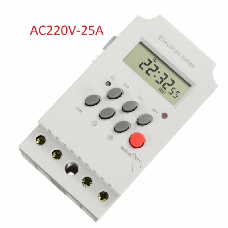 Bảng giá Mua Công tắc hẹn giờ kỹ thuật số 17 chương trình KG316T-II