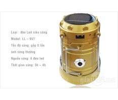 Đèn bão dùng pin sạc năng lượng mặt trời