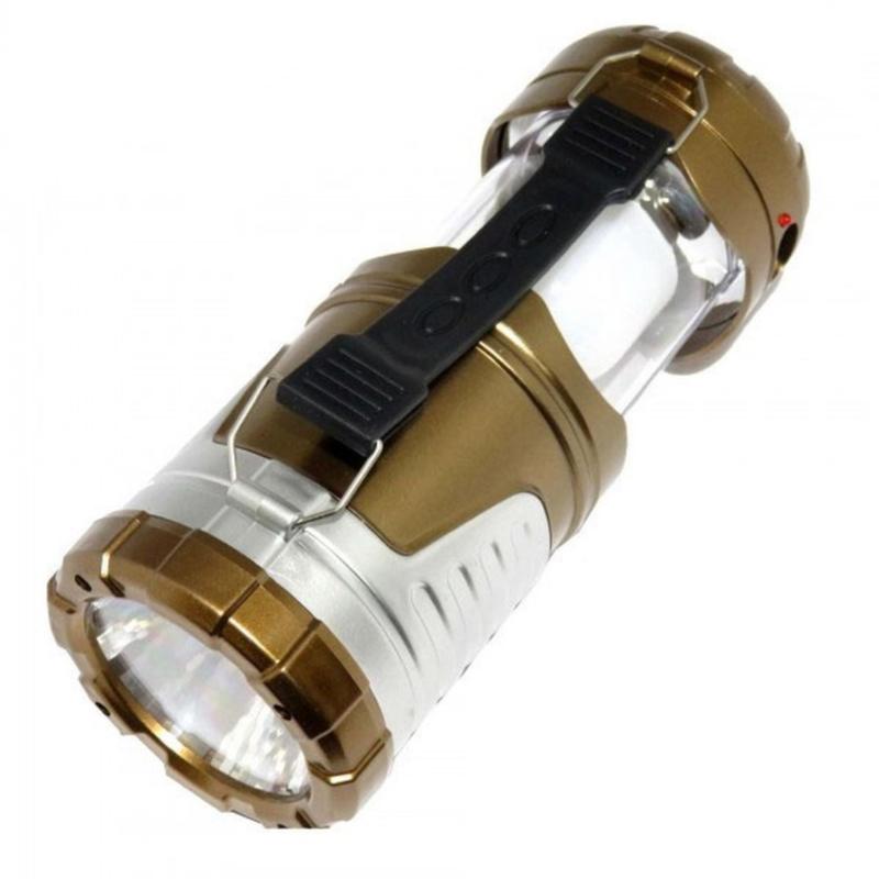 Bảng giá Mua Đèn bão năng lượng mặt trời 3 trong 1 loại Đại 16 Led kiêm sạc dự phòngPH902 (Nâu đồng) (Nâu)
