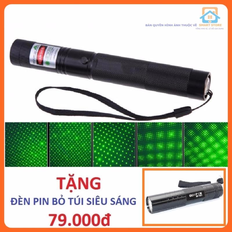 Bảng giá Mua Đèn laze chiếu sao trang trí và soi tia sáng + Tặng 1 đèn pin siêu sáng 551 (Đen)