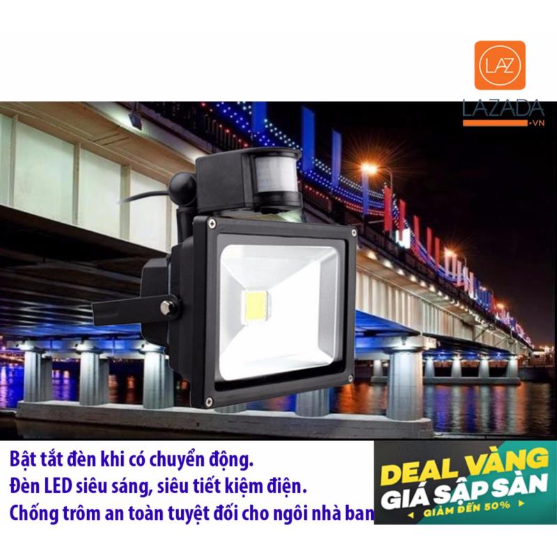 Bảng giá Mua Den led cam ung chong trom, Cảm biến từ chống trộm - COMBO Đèn LED siêu sáng 30W HD3 + Cảm biến bật tắt đèn từ động HD3 - Dòng sản phẩm thông mình, tốt nhất