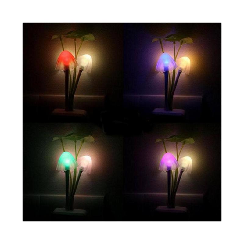 Bảng giá Mua Đèn Led ngủ cảm ứng ánh sáng hình cây nấm loại tốt nhất