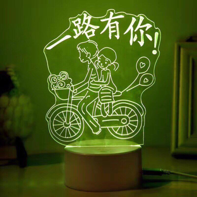 Bảng giá Đèn ngủ 3D (Hình lãng mạn)