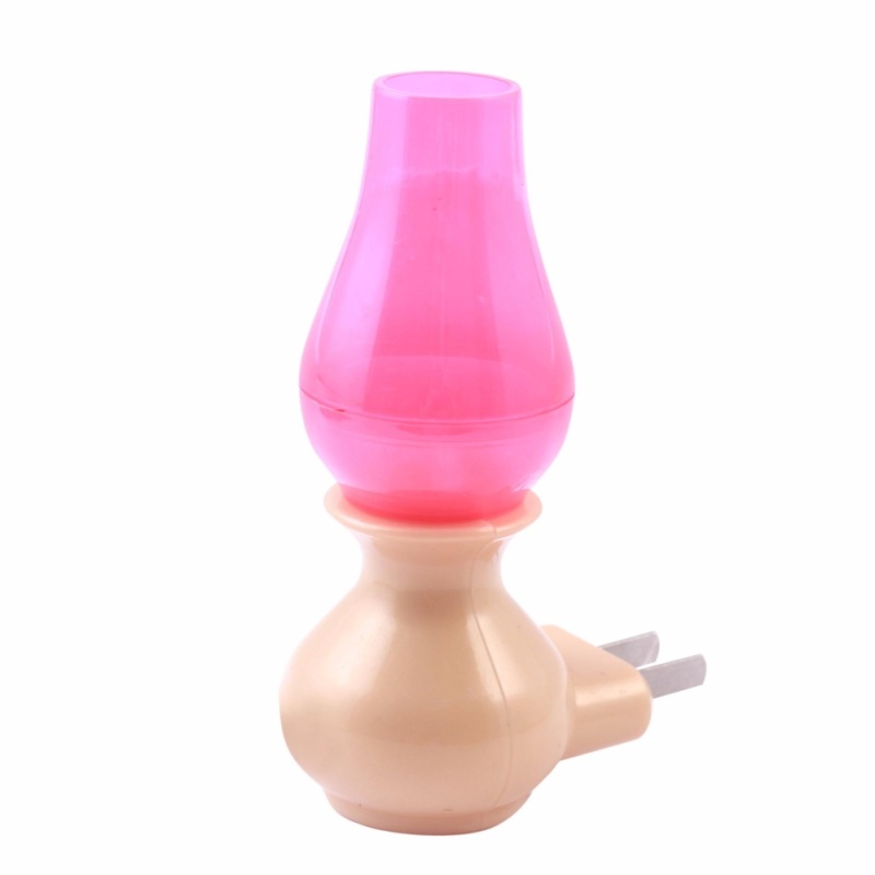 Bảng giá Mua Đèn ngủ cảm biến ánh sáng Đèn Dầu JSF176 (hồng)