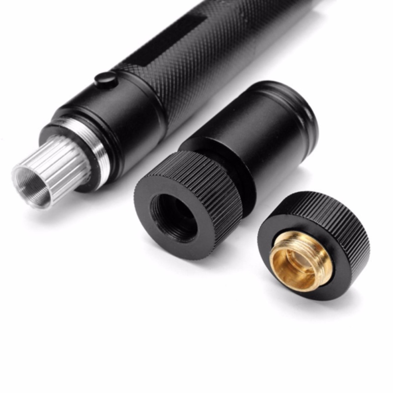 Bảng giá Mua Đèn pin laser / lade 303 ánh sáng xanh có đầu chiếu sao (Đen)