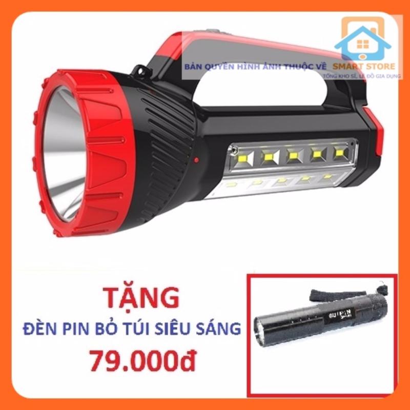 Bảng giá Mua Đèn pin sạc siêu sáng kiêm đèn bàn KM2651 + Tặng Đèn pin siêu sáng SS551