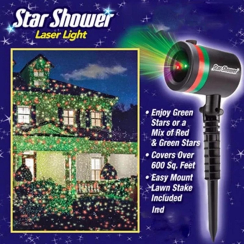 Bảng giá Đèn trang trí Laser Stars Shower MDtek 3R - SS  cực hót.