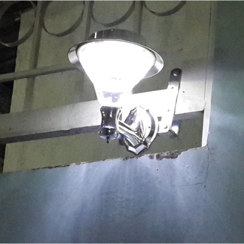 Bảng giá Mua Đèn treo tường 32 led hình nón năng lượng mặt trời - L2C