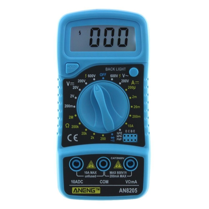 Bảng giá Mua Digital LCD Multimeter Voltmeter Ammeter AC/DC/OHM Volt Current
Tester (Blue) - intl