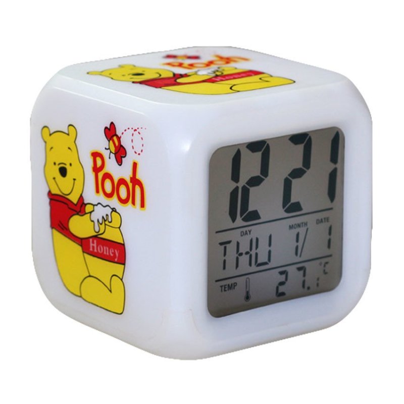 Nơi bán Đồng hồ báo thức 7 màu Gấu Pooh