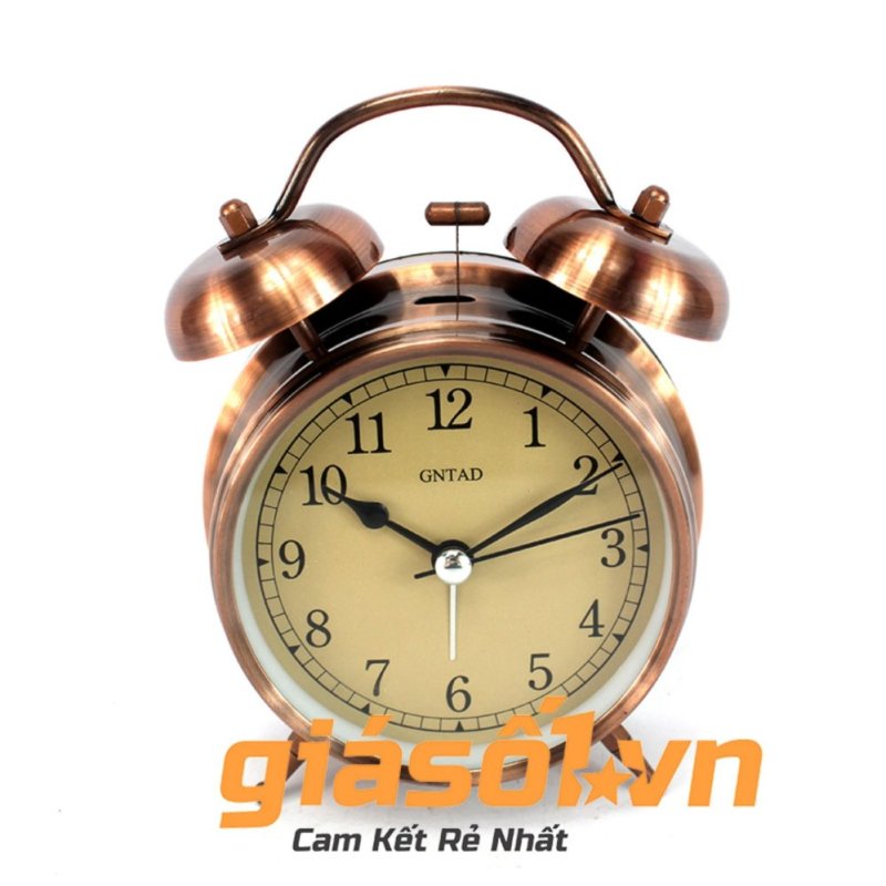 Nơi bán Đồng hồ báo thức Clock – 6040 (Đồng đỏ)