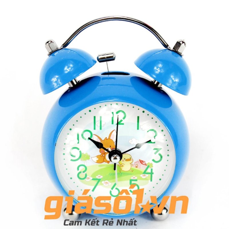 Nơi bán Đông hồ báo thức Clock – 6058 (Xanh dương nhạt)