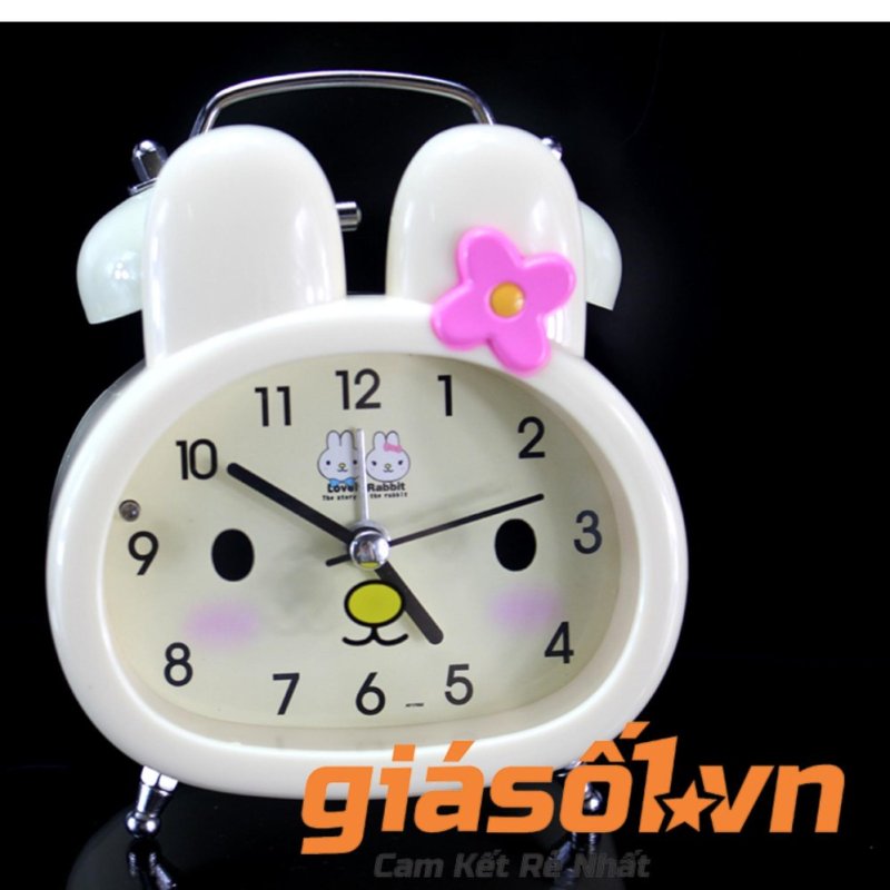 Nơi bán Đồng hồ báo thức để bàn cho bé 17052 (Vàng nhạt)