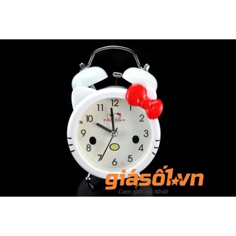 Nơi bán Đồng hồ báo thức để bàn cho bé 17063 (Trắng Đỏ)