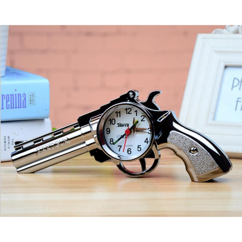 Nơi bán Đồng Hồ Báo Thức Để Bàn Thiết Kế Hình Súng Đẹp Mắt Dùng Pin AA