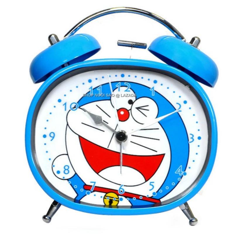 Nơi bán ĐỒNG HỒ ĐỂ BÀN BÁO THỨC CHUÔNG KIM LOẠI (chiều ngang 12cm) -
DOREAMON HÌNH TRỨNG A8