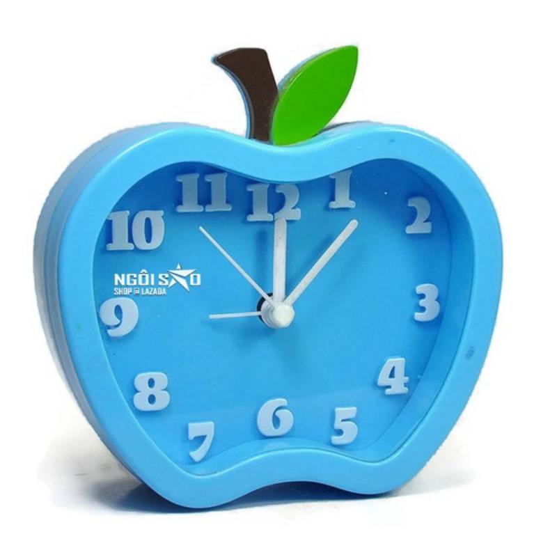 Nơi bán ĐỒNG HỒ ĐỂ BÀN BÁO THỨC HÌNH TÁO- XANH DƯƠNG