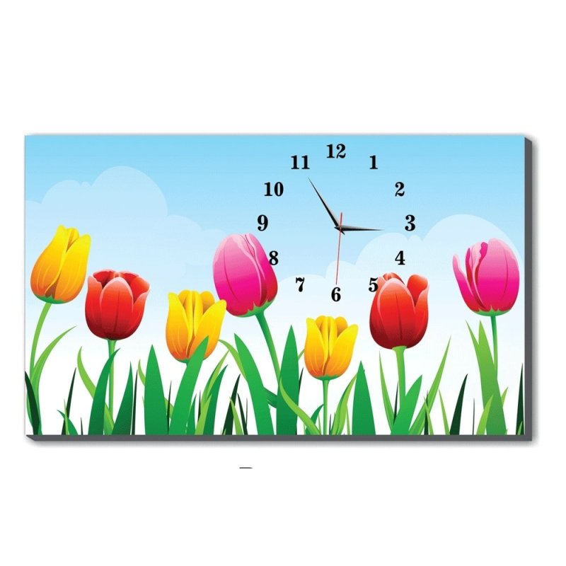 Nơi bán Đồng hồ để bàn Hoa tulip Dyvina B1525-30