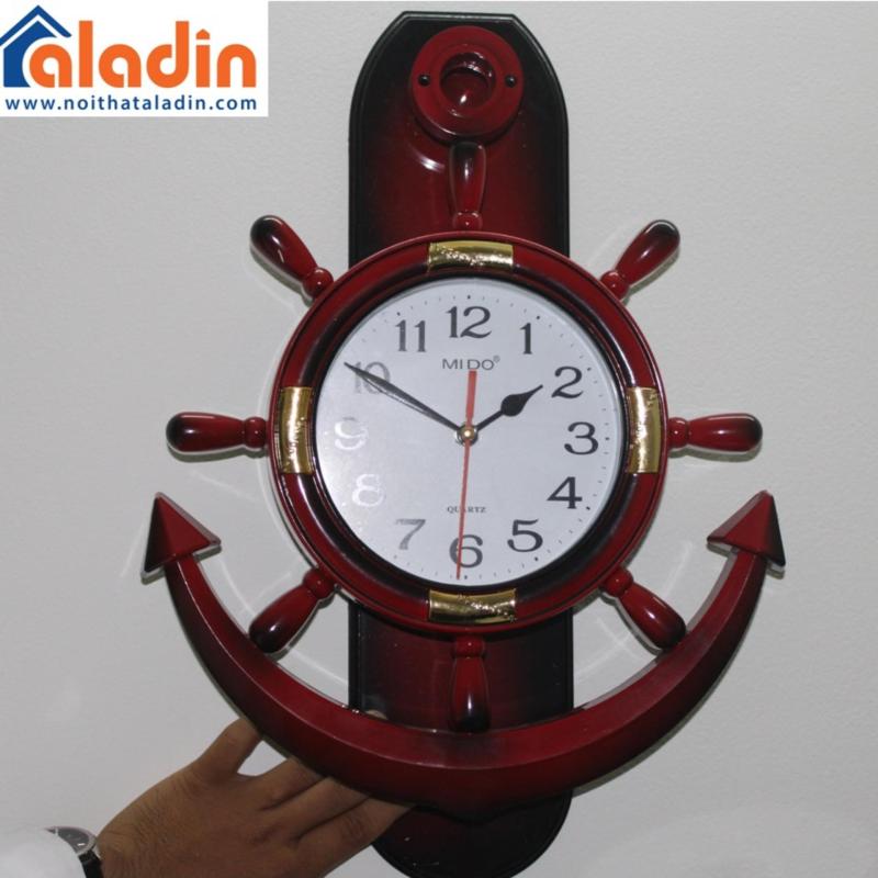 Nơi bán Đồng hồ treo tường hình mỏ neo Mido (Đỏ)