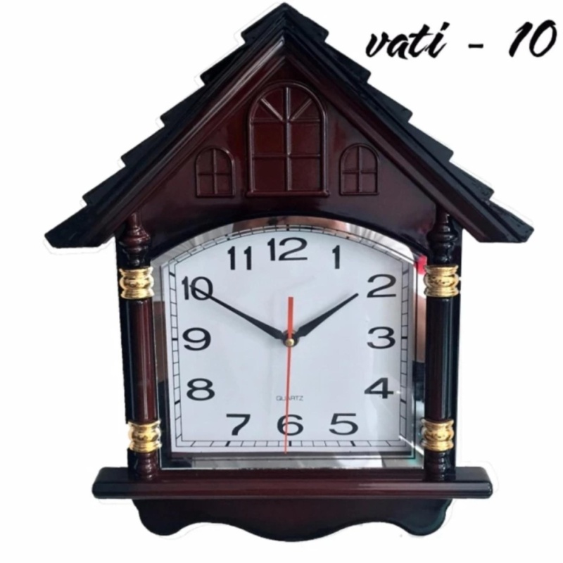 Nơi bán Đồng hồ treo tường hình ngôi nhà vati đẳng cấp – sang trọng f10
(nâu)