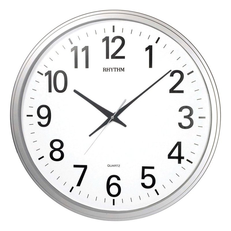 Nơi bán Đồng hồ treo tường Rhythm CMG430NR19 Basic Wall Clocks (Bạc)