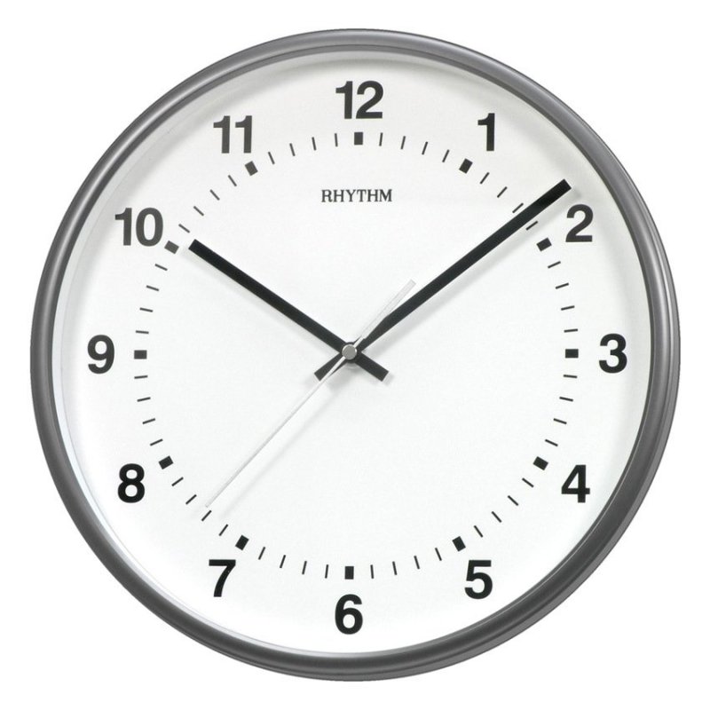Nơi bán Đồng hồ treo tường Rhythm CMG465NR08 Basic Wall Clocks (Xám)