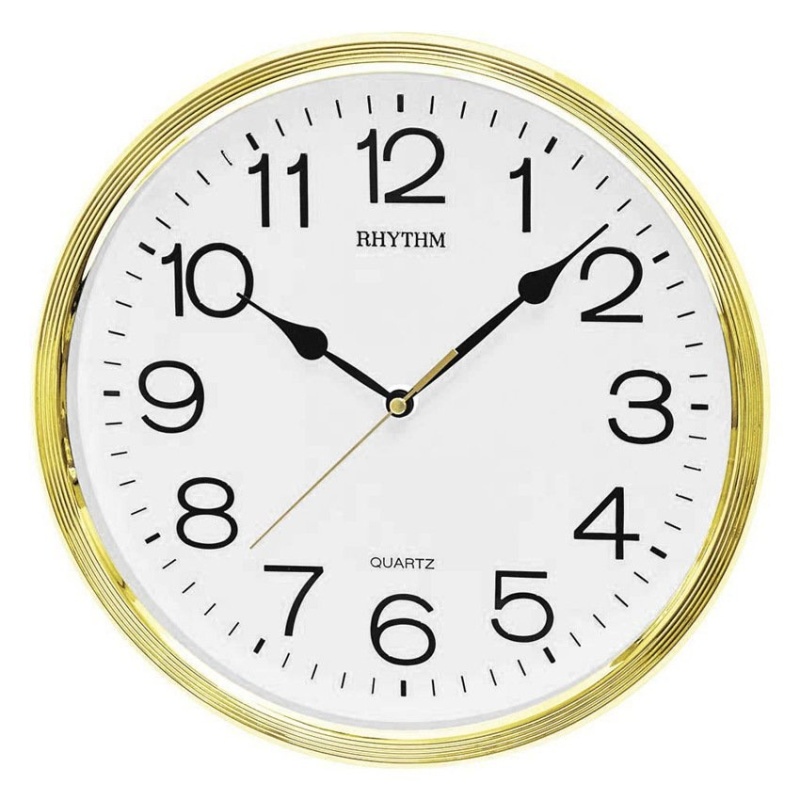 Nơi bán Đồng hồ treo tường Rhythm CMG734CR18 Basic Wall Clocks (Vàng)