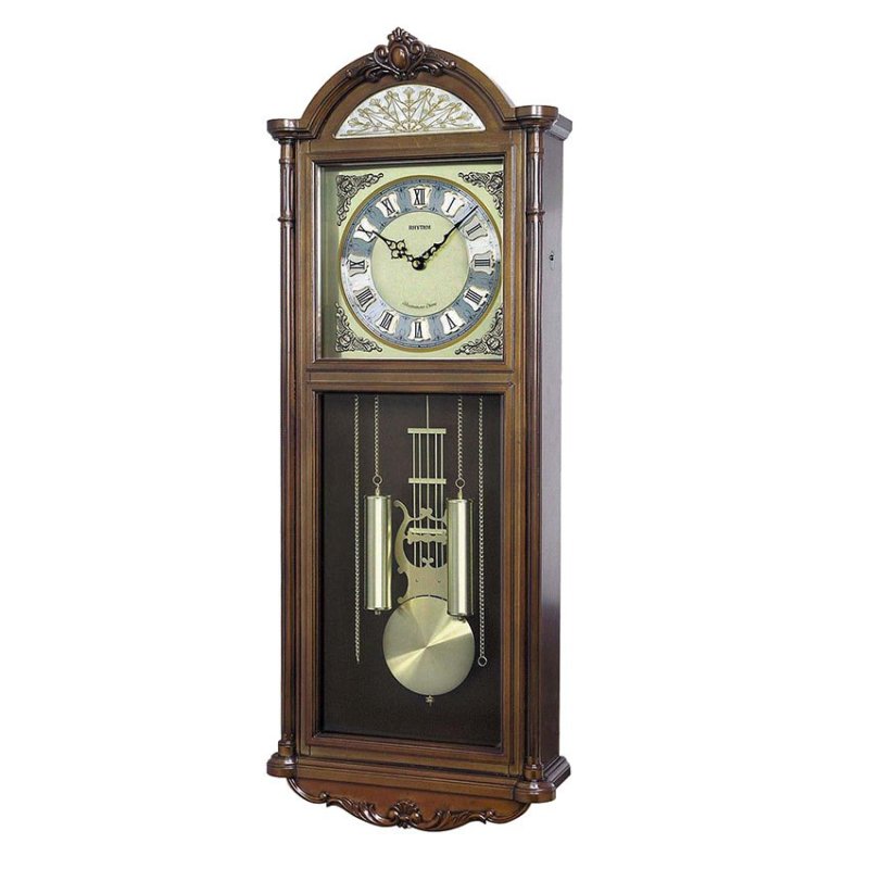 Nơi bán Đồng hồ treo tường Rhythm CMJ515NR06 SIP Wall Clocks (Nâu)