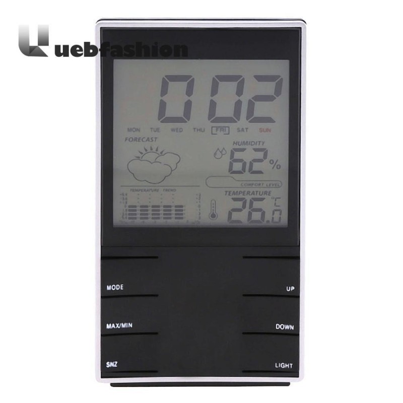 Bảng giá Electronic Temperature Hygrometer Digital Humidity Meter Weather Tester - intl